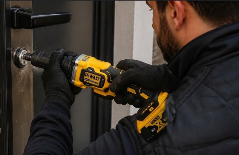 Ouverture de porte fermée à clé